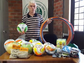 Departamento de Desporto e Lazer adquiriu materiais esportivos