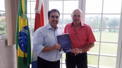Prefeito Dionisio recebeu visita do candidato a Presidente da FAMURS