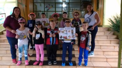 Alunos da pré-escola e 1º ano da Escola Dona Leopoldina realizaram expedição investigativa