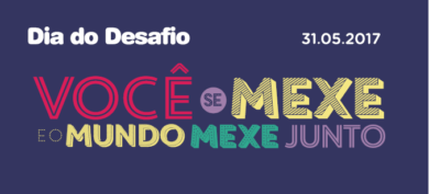 Participe do dia do desafio em 31 de maio de 2017