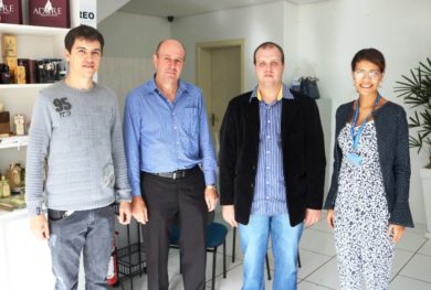Administração dá boas-vindas ao novo proprietário da Lotérica de Lagoa dos Três Cantos