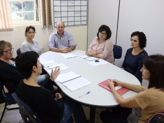 Reunião foi realizada com a Direção da Escola Joaquim José da Silva Xavier