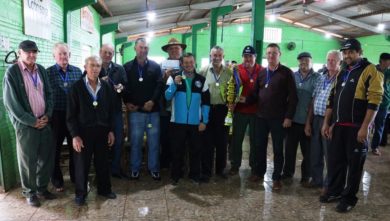 Entrega da premiação do Campeonato Municipal de Kopp 2017