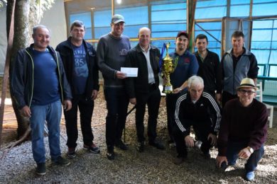 Realizada a entrega da premiação do Campeonato Municipal de Bocha Edição 2017