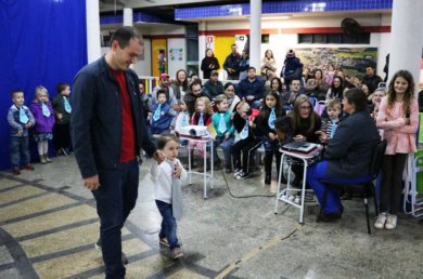 EMEI Rainha realizou programação para o Dia dos Pais