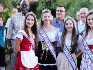 Município de Lagoa dos Três Cantos recebe a Comitiva Internacional