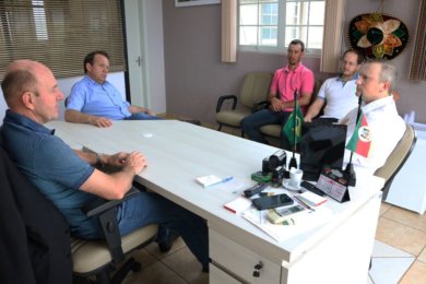 Prefeito Dionisio recebeu a visita da Patronagem do Piquete Rancho Vô Emilio