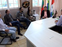 Prefeito Dionisio recebeu a visita do Diretor Técnico da GEOPIX