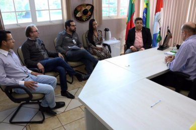 Prefeito Dionisio recebeu a visita do Diretor Técnico da GEOPIX