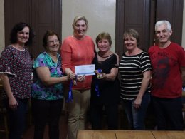 Premiação do Campeonato de Canastra Feminina foi entregue