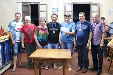 Premiação do Campeonato de Canastra Masculino foi entregue