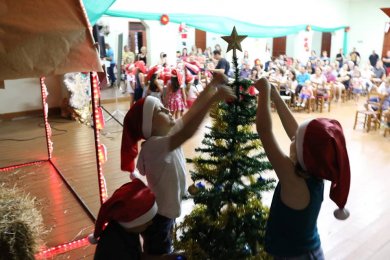 Escola Professora Eida da Silveira realizou apresentações de Natal