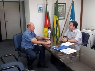 Prefeito Dionisio visitou presidente da FAMURS