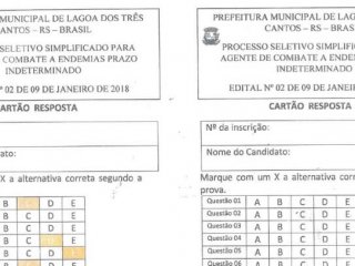 Gabarito processo seletivo simplificado para agente de combate a endemias prazo indeterminado