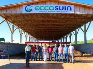 Administração acompanhou o trabalho da empresa Eccosuin no Município