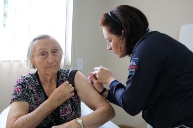Campanha Nacional de Vacinação Contra a Gripe está sendo realizada em Lagoa dos Três Cantos