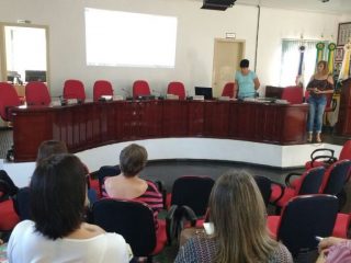 Reunião dos membros do Fórum Municipal de Educação