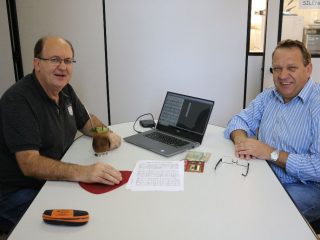 Presidente da FECORS visitou o Município de Lagoa dos Três Cantos