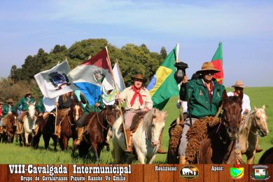 VIII Cavalgada Intermunicipal do Grupo de Cavalarianos do Piquete Racho Vô Emílio