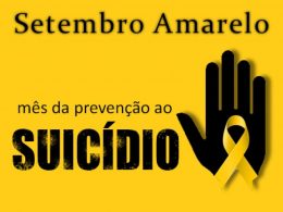 Setembro Amarelo – Prevenção a Suicídio