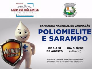 Campanha Nacional de Vacinação contra a Poliomielite e o Sarampo