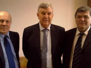 Prefeito de Lagoa dos Três Cantos esteve Brasília acompanhado do Presidente do Legislativo.