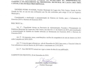 Expediente interno na Secretaria de Administração Fazenda e Planejamento 