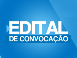 EDITAL DE CONVOCAÇÃO ASUT