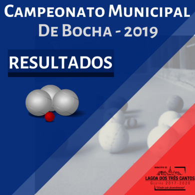 7ª RODADA MUNICIPAL DE BOCHA – RESULTADOS