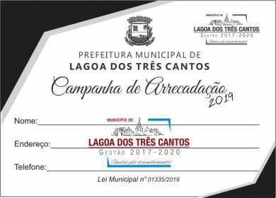 CAMPANHA DE ARRECADAÇÃO E VALORIZAÇÃO DA INDÚSTRIA, COMÉRCIO E SERVIÇOS LOCAL 2019.