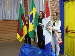 HORA CÍVICA NO ANEXO DO GINÁSIO DE ESPORTES – 7 DE SETEMBRO