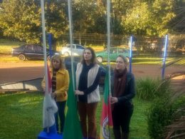HORA CÍVICA DA ESCOLA E.M.E.F DONA LEOPOLDINA / LINHA GLÓRIA