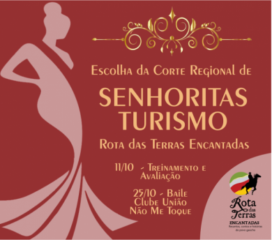 BAILE DE ESCOLHA DA CORTE DE SENHORITAS TURISMO DA ROTA DAS TERRAS ENCANTADAS