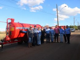 LAGOA DOS TRÊS CANTOS RECEBEU NOVOS EQUIPAMENTOS PARA PATRULHA AGRÍCOLA.