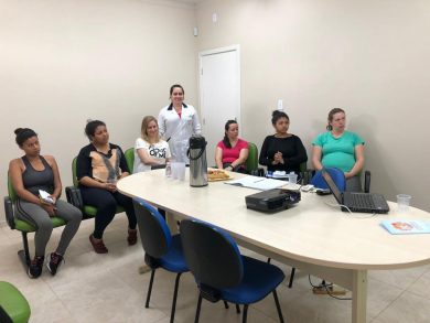 Encontro do Grupo de Gestantes de Lagoa dos Três Cantos