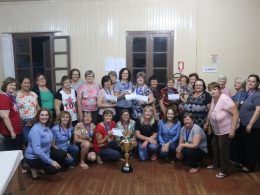 ENTREGA DA PREMIAÇÃO DO CAMPEONATO DE CANASTRA FEMININA EDIÇÃO 2019