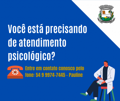 ESTÁ PRECISANDO DE ATENDIMENTO PSICOLÓGICO DURANTE A QUARENTENA?