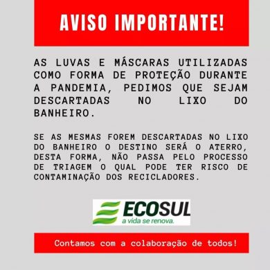 AVISO IMPORTANTE