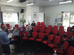 Autoridades Locais se reuniram para discutir assuntos referentes à prevenção e combate ao Coronavírus no município