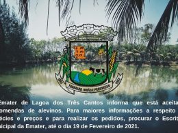 Comunicado importante da Emater de Lagoa dos Três Cantos