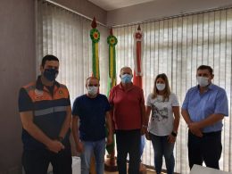 Coordenador adjunto da Defesa Civil esteve em Lagoa dos Três Cantos