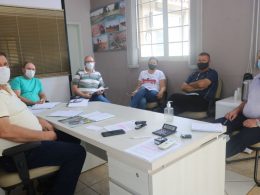 Secretariado de Lagoa dos Três Cantos esteve reunido com prefeito e vice