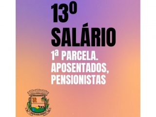 Aposentados e pensionistas recebem primeira parcela do 13º Salário
