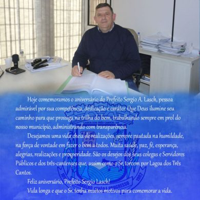 Parabéns prefeito