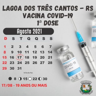 Atenção jovens a partir dos 19 anos