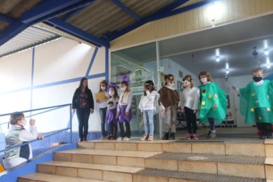 Hora Cívica em Linha Glória