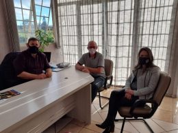 Prefeito Sergio recebe visita de nova delegada de Polícia de Tapera