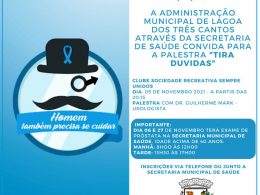 Município anuncia a programação do Novembro Azul