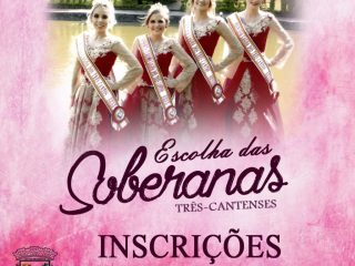 Últimos dias para inscrição ao concurso de soberanas de Lagoa dos Três Cantos