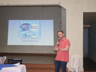 Saúde do homem foi tema de palestra